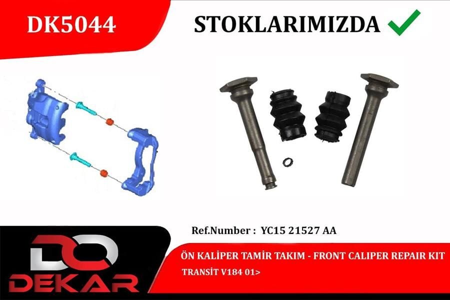ÖN KALİPER TAMİR TAKIM TRANSİT V184 01> YC15 21527 AA