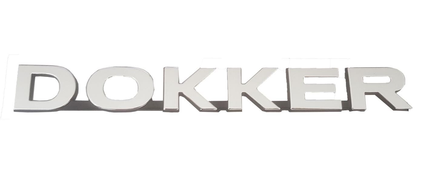 MONOGRAM ARKA YAZI DOKKER 908894532R