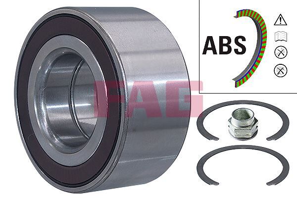 ÖN TEKER RULMANI FIAT FIORINO-IDEA-LINEA-PUNTO OPEL CORSA D ABS Lİ 33x72x35 71714459-1603337-71745046