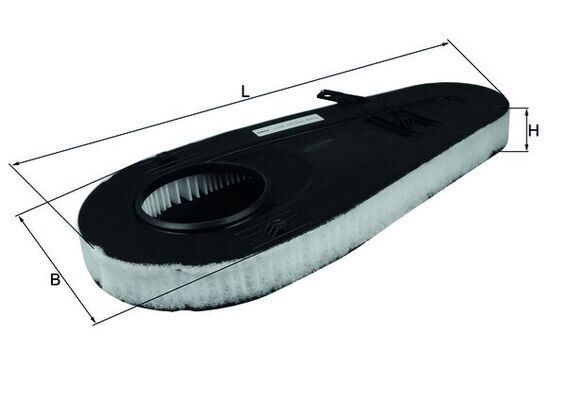 HARARET MUSURU 93 C - 100 C 3 LU SIYAH. RADYATOR FANI MERCEDES W201 W124 S124 W463  A0065459124