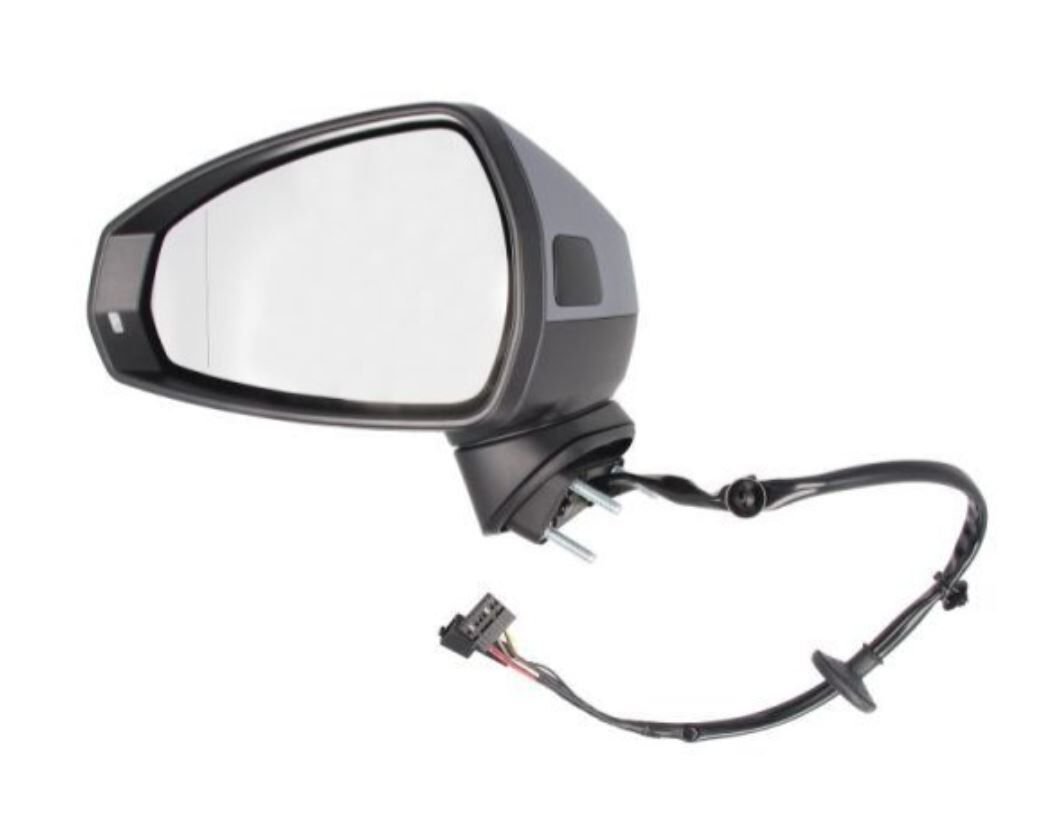 A3 ELEKTRİKLİ AYNA 13->ASTARLI SİNYALLİ KÖR NOKTALI SDN SOL - OEM 8V5857409B9B9