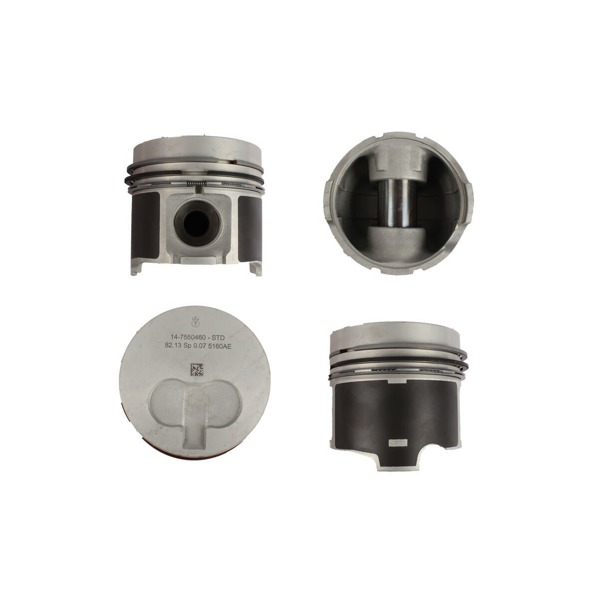 PİSTON SEGMAN 1 RİKEN SEG. STD 82.2 PEUGEOT-CITROEN DW8 206 1.9 D-306 1.9 D-EXPERT 1.9 D-PARTNER 1.9 D 87-71790 STD 0628.J2-6606401