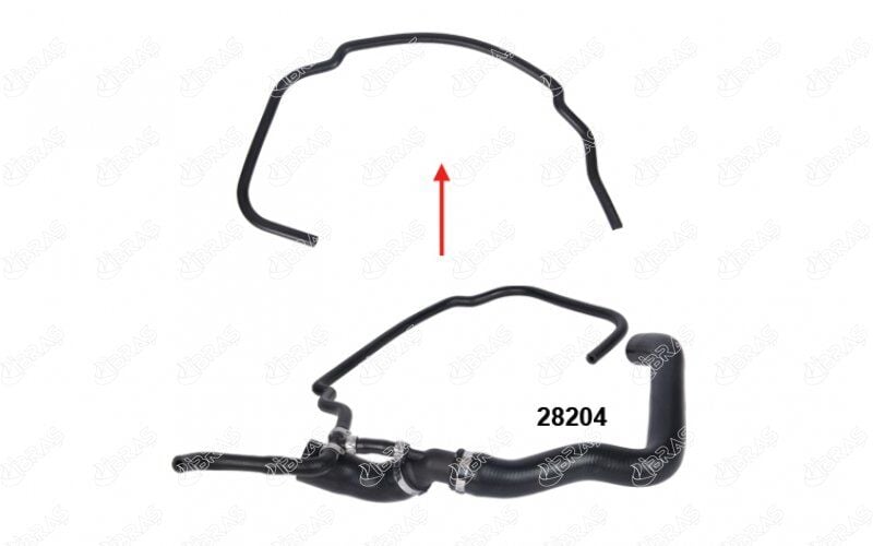 RADYATÖR HORTUMLARI LT 28-35 II 2.5TDI BBE-AGX-ANJ-AVR - OEM 2D0122101D