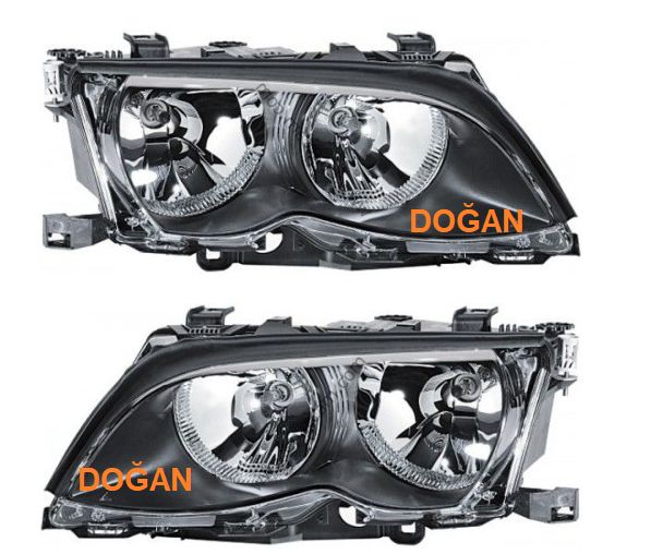 BMW - ÖN FAR SOL ( KROM ZEMİN ) E46 1998- - 63126908215