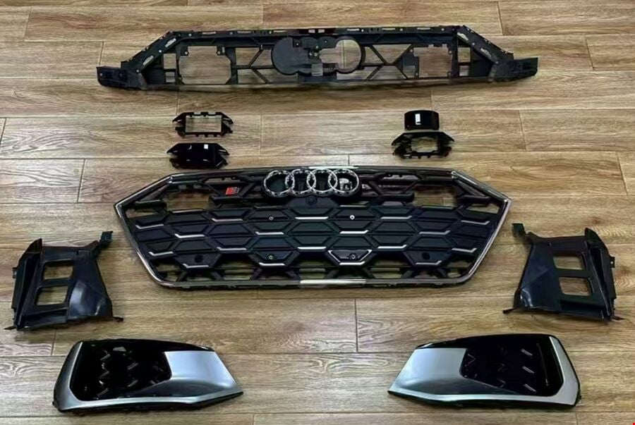 AUDİ - ÖN PANJUR+TAMPON IZGARA SET (KROM) A7 2023- - 4K8853651P RN4 + 4K8807283B + 4K8807283B