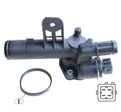 TERMOSTAT FLUENCE-MEGANE II-CAPTUR-LOGAN II-SANDERO-DUSTER 1.5DCI 07> - OEM 110605536R,8200558751,1106000Q0K