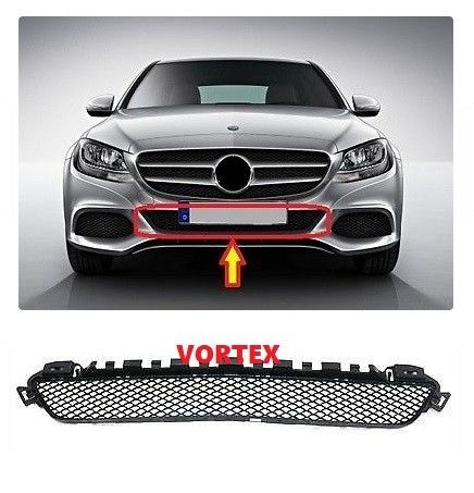 MERCEDES - ÖN TAMPON ORTA IZGARA ( AVANGARDE-DARK GRİ ) W205 - 2058850423