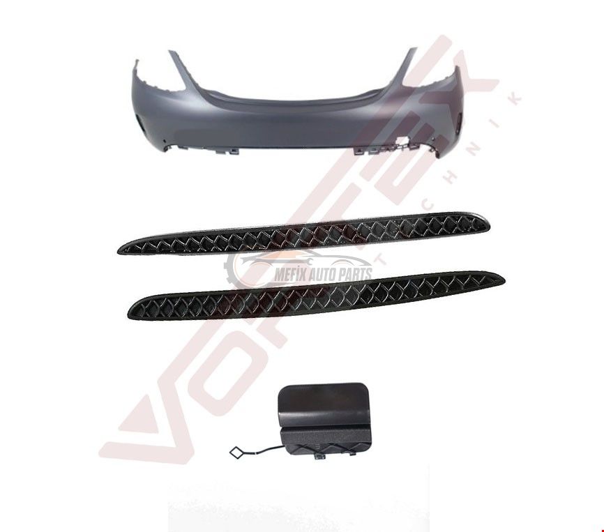 MERCEDES - ARKA TAMPON SET (AMG) (DİFÜZÖR HARİÇ) W205 2014- - 2058856038set