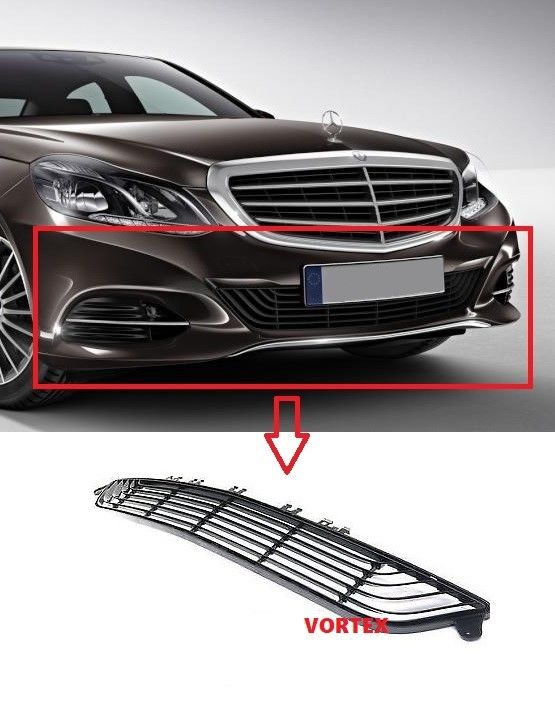 MERCEDES - ÖN TAMPON ORTA IZGARA (EXCLUSIVE) W212 2013- - 2128850722
