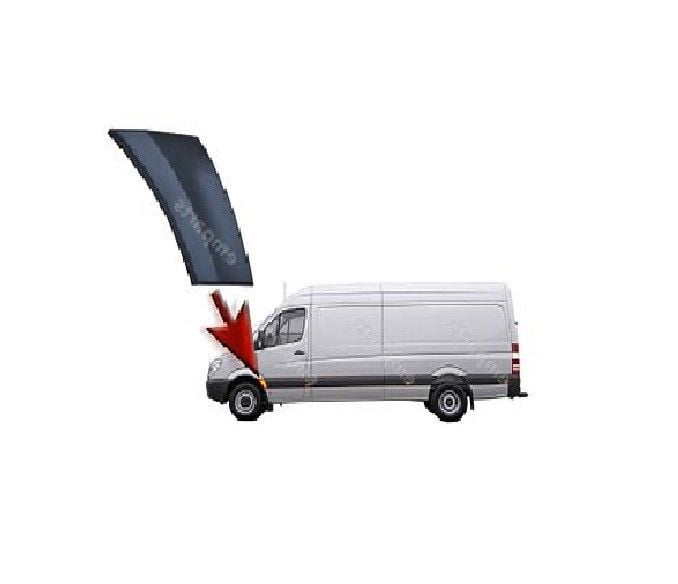 MERCEDES - ÖN ÇAMURLUK KAPLAMASI SOL SPRİNTER 2006- - 9066902562 / 9066904782
