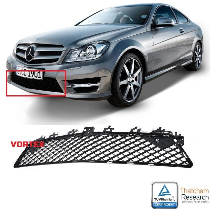 MERCEDES - ÖN TAMPON ORTA IZGARA ( AMG ) W204 2011- - 2048850853