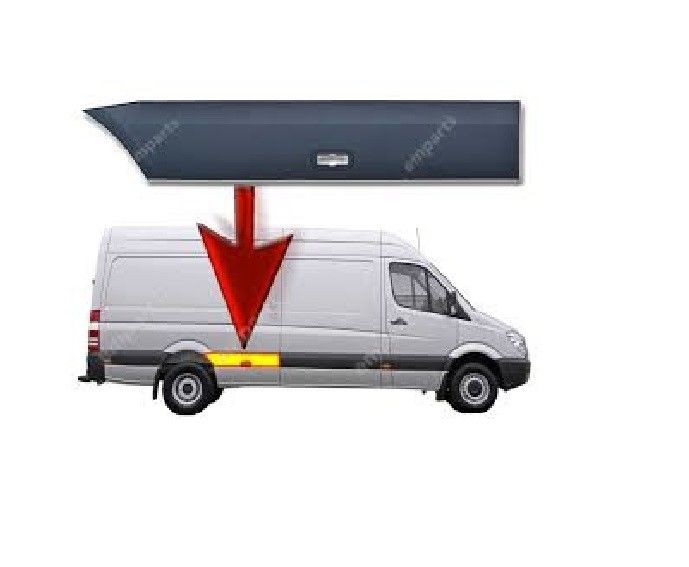 MERCEDES - SAĞ ARKA ÇAM.ÖN KAPLAMA CRAFTER / SPRİNTER 2006- - 9066903300 / 9066901482