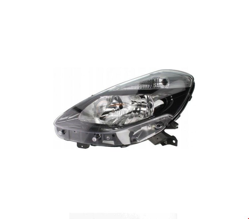 RENAULT - ÖN FAR (SİYAH) SOL CLİO 2006- - 7701072012 / 260603106R