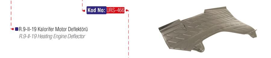 KALORİFER ÜST PLASTİĞİ MUHAFAZA R9-R11 MOTOR DEFLEKTÖRÜ 7700691466