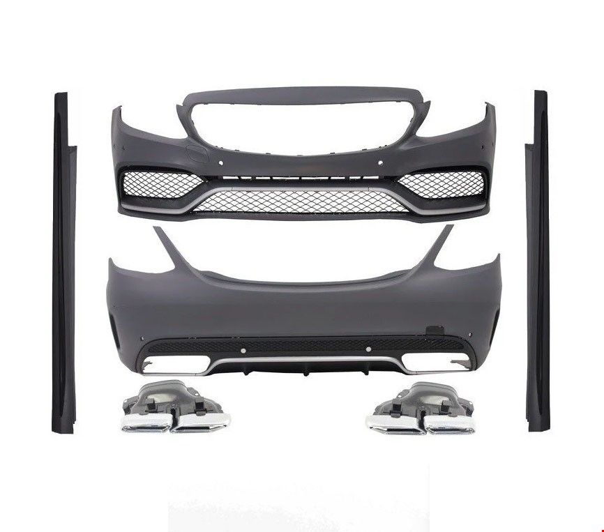 MERCEDES - C63 BODY KIT KOMPLE (ÖN-ARKA-YAN) W205 2014- -