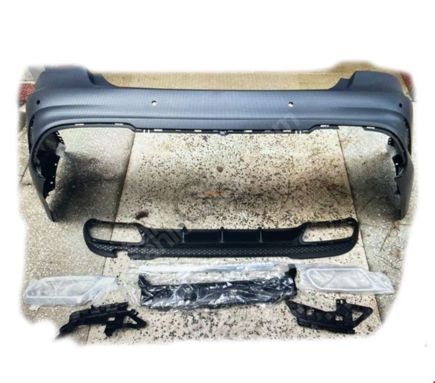 MERCEDES - ARKA TAMPON KOMPLE (EGZOZ DAHİL) E63 AMG W212 2013 - 2128853538 / 2128853038