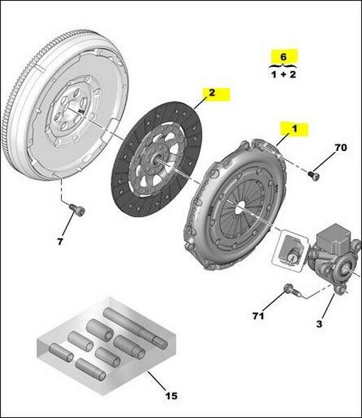 ALTERNATOR GERGİ RULMANI BOXER III JUMPER III DUCATO III MONDEO III TRANSIT V184 V347 2.0-2.2-2.3 HDI TDCI 1611423780-CC1Q19A216CA-9678770180