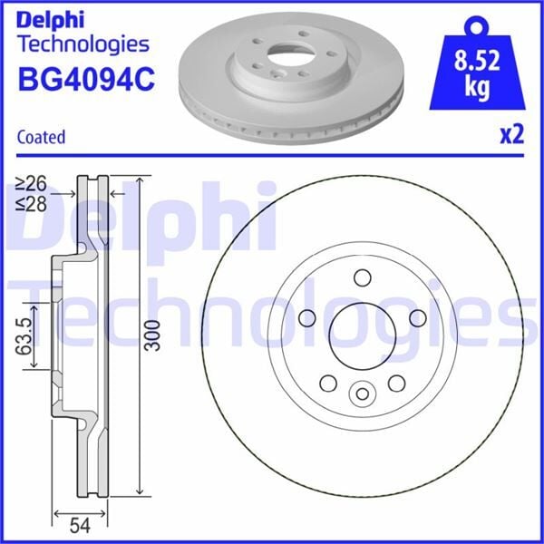 ON FREN DISK AYNASI MONDEO IV S MAX GALAXY 07>11 FREELANDER 2 06-14 EVOQUE 12-18 > VOLVO S60 II 10 > S80 II V70 III XC70 II 06 > 300cm CAP 7G911125BA-30769056