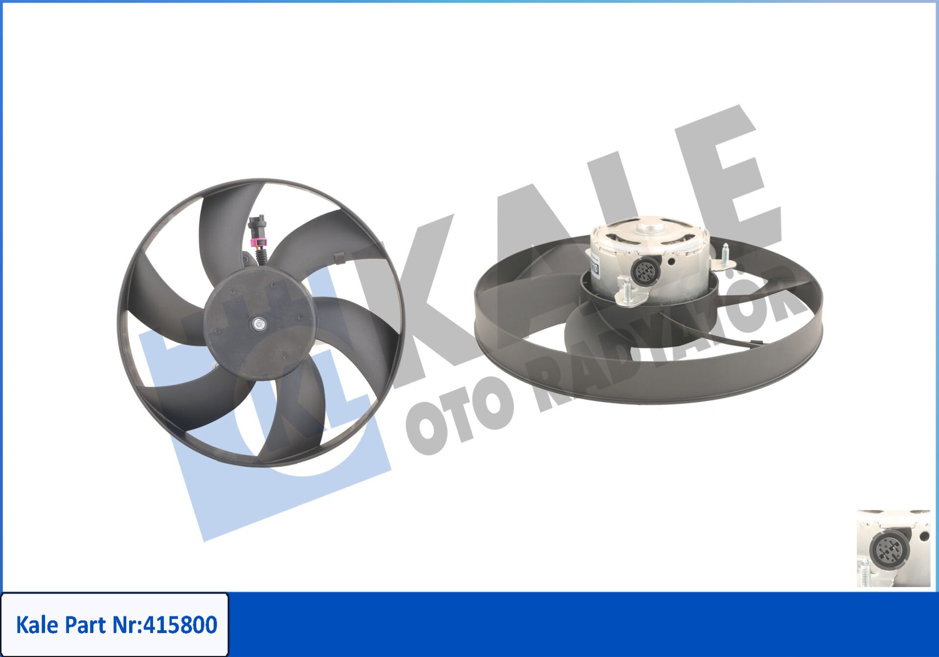 FAN MOTORU SOL SEAT CORDOBA-IBIZA II-INCA-VW CADDY II-POLO (250W-300mm)