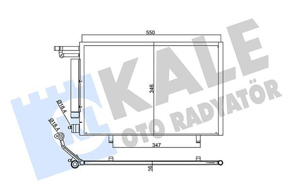 KLIMA RADYATORU FORD ECOSPORT 1.5 TDCI 15> AV1119710HA-1855763-5264068
