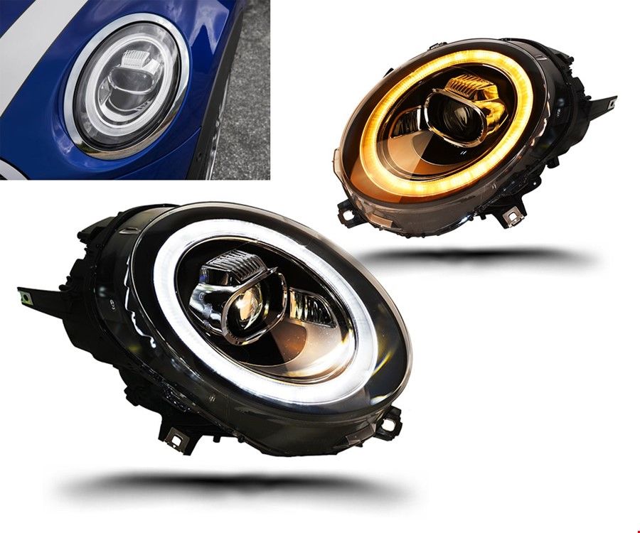 BMW - F56/F55 2014- İÇİN 2018- LED FAR DÖNÜŞÜM SETİ -