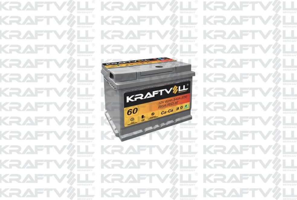 AKU 12V 60AH L2 242X175X190 TAM KAPALI - OEM AKU