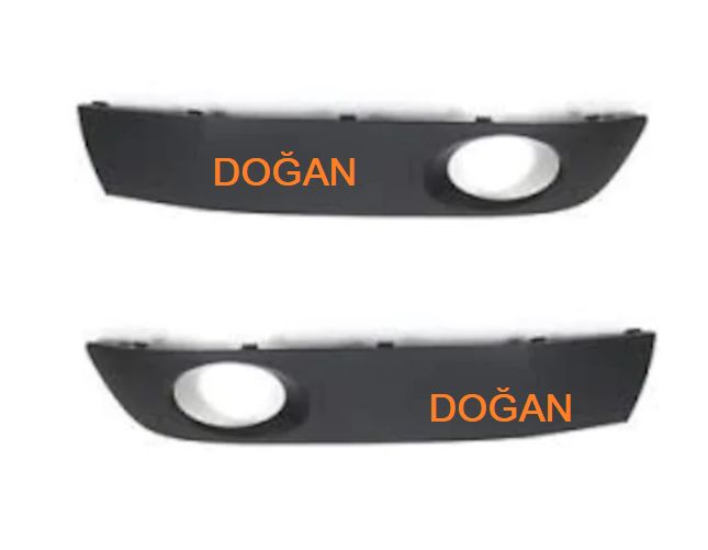VOLKSWAGEN - ÖN TAMPON IZGARASI SİSLİ SAĞ T-6 2009- - 7E0807490A / 7E0807490B