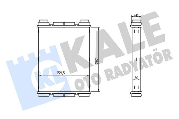 KALORİFER RADYATÖRÜ NISSAN JUKE 1.5L K9K F15 10-> 1.6L HR16DE F15 10-> 1.2L HRA2DDT DIG-T F15 14-> 1 .6L MR16DDT DIG-T F15 10-> - ALEMİNYUM 271401KA0A-271401KA0B