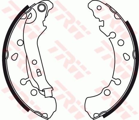 ÖN BALATA CARISMA 1995-2006 COLT 1.5 2004-2012 VOLVO S40 1.6-1.8-1.9-2.0-2.0T 1995-2004 30630612-30850976-30769199