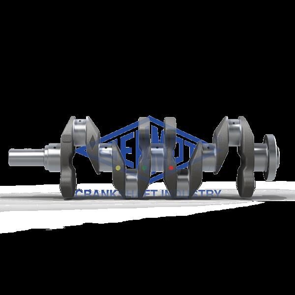 KRANK TOYOTA COROLLA AURIS 1.4 D4D MOTOR ÇİFT KAMALI 6 İLERİ VİTES ANA YATAK 48MM - KOL YATAK 44MM TOYOTA COROLLA 1.4 D-4D 2 Keyways /2 Kamalı. Flange : 8 Holes  3340133020