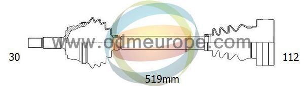 AKS SOL & SAĞ Q7 (4L) 3.0 24V TDi 4X4 2006-2008 AT A:30 C:519 B:112