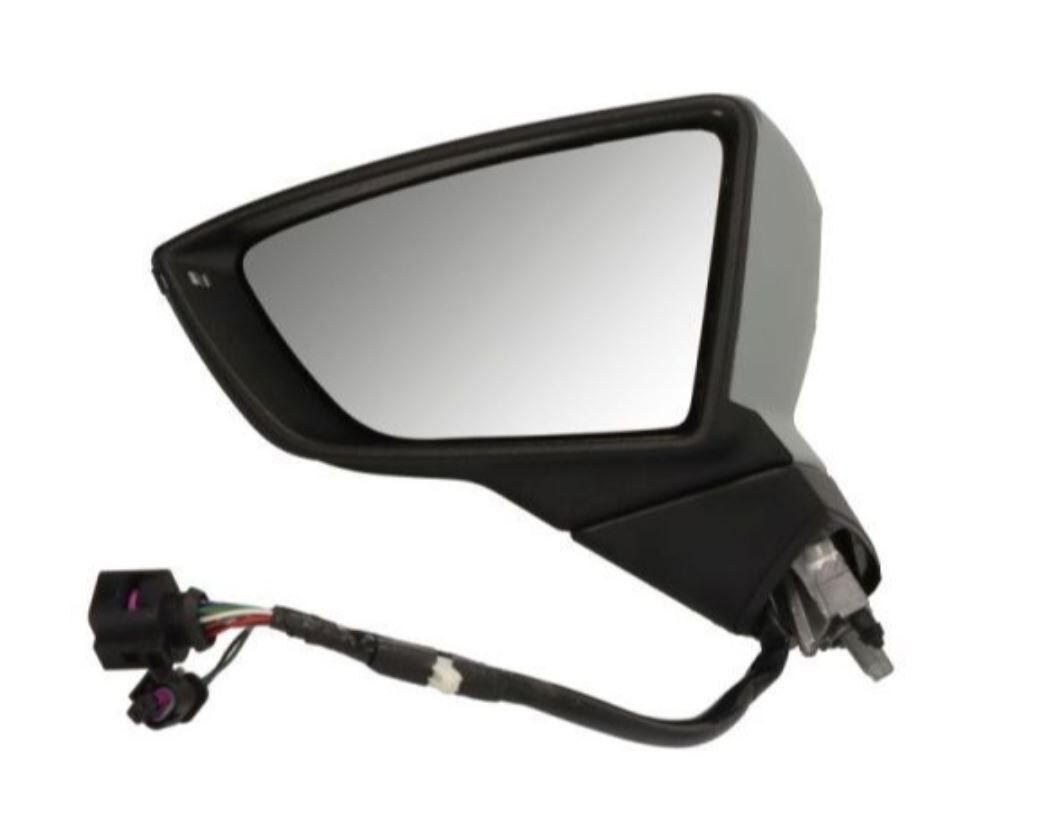 IBIZA ELEKRTİKLİ KATLANIR AYNA 17-> ASTARLI SİNYALLİ SOL - OEM 6F1857507J