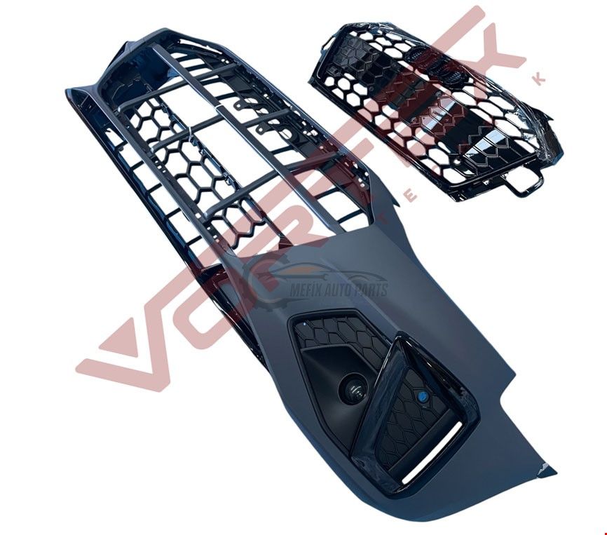 AUDİ - ÖN TAMPON SET S-LİNE (SİYAH PANJURLU) A4 2020- - 8W0807065Tset