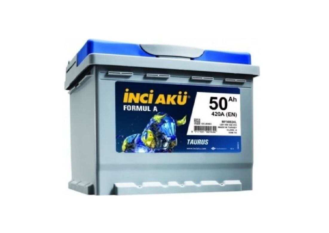AKÜ 12V 50 AH 420A EN FORMULA TAURUS