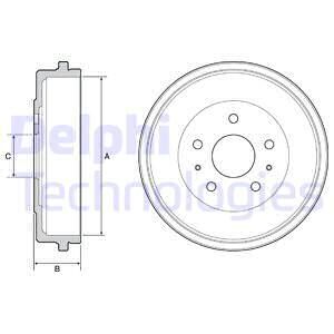 FREN KAMPANASI ARKA FORD B-MAX 12> TOURNEO-TRANSİT COURİER 14>24 Dış: 271mm/ iç: 228mm 1752037-1763131-1833868-EY161126AA