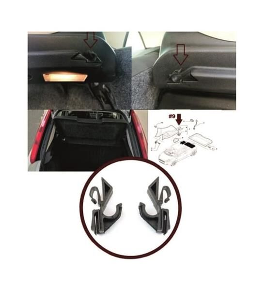 BAGAJ PERDE BRAKETİ SOL DOBLO III-FİORİNO-GRANDE PUNTO-STİLO 71719953