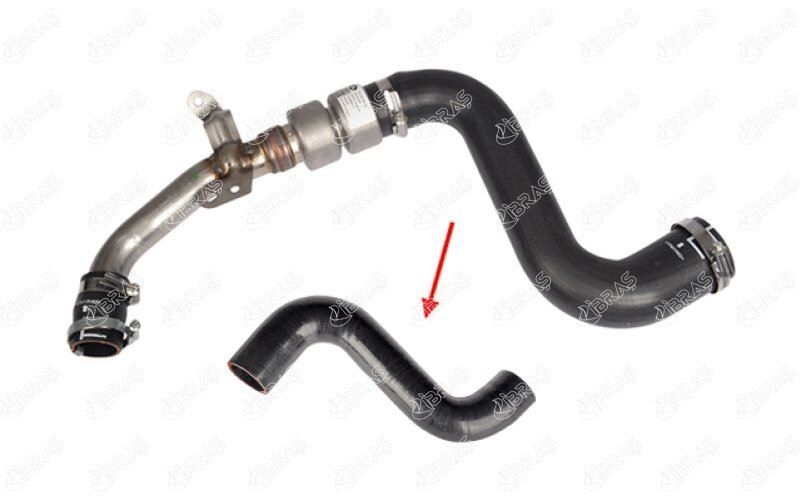 MANİFOLD SUSTURUCU BORUSU FORD FIESTA V - VI 1.6 TDCI FUSION 1.6 TDCI 5S6Q9F764AD-1473404-1376697