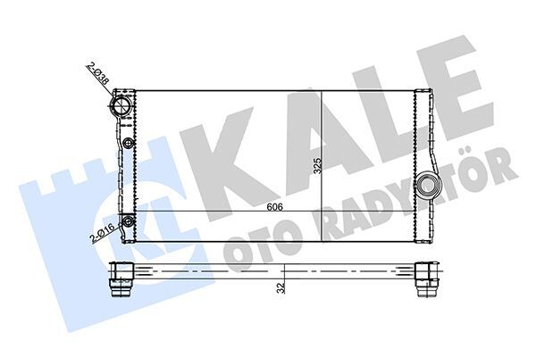 MOTOR SU RADYATORU BMW F07 F10 F11 F06 F12 F13 F01 F02 17118509175