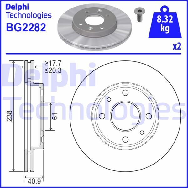 ÖN FREN AYNASI KÜÇÜK RENAULT R9-R11-R19-R21 CLIO I 91>96 CLIO II 98> CLIO SYMBOL 00>09 KANGOO 97> MEGANE I 96> SYMBOL II 08> 238x20.1 HAVALI 4 DELİK 7700756572-7701204286