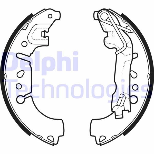 ARKA PABUÇLI FREN BALATASI FIAT EGEA 15> 500 L 12> FIORINO 14> 0.9 1.3D MTJ 1.4 1.6D MTJ 77367099