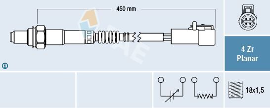 BASINÇ MAP SENSÖRÜ ASTRA G-ZAFIRA A 99-05 -ASTRA H 2.0 04> VECTRA B 96-03 2.0 DI-DTI 1.7 TD 6238412-90541409-90499610-6238391