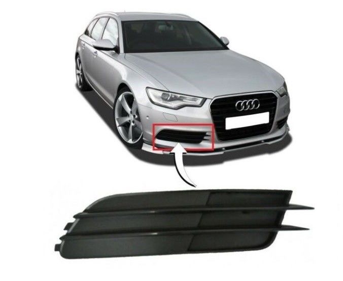 AUDİ - ÖN TAMPON IZGARA SİSSİZ SAĞ A6 2013- - 4G0807682F