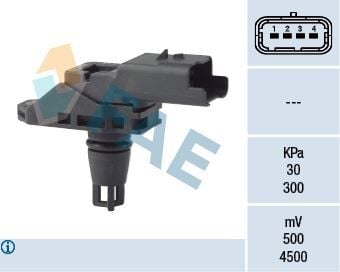 BASINÇ MAP SENSÖRÜ P207-P208-P301-P308-P407-P508-P2008-P3008-P5008-RZC-EXPERT-PARTNER-BERLINGO-C3-C4 -C5-DS3-DS4-DS5 1.6 HDI-2.0 HDI DV6C-DV6DTED-DV10CTED FOCUS III-MONDEO I 1.6-2.0 TDCI 1920.QR-AV6Q12B676BA