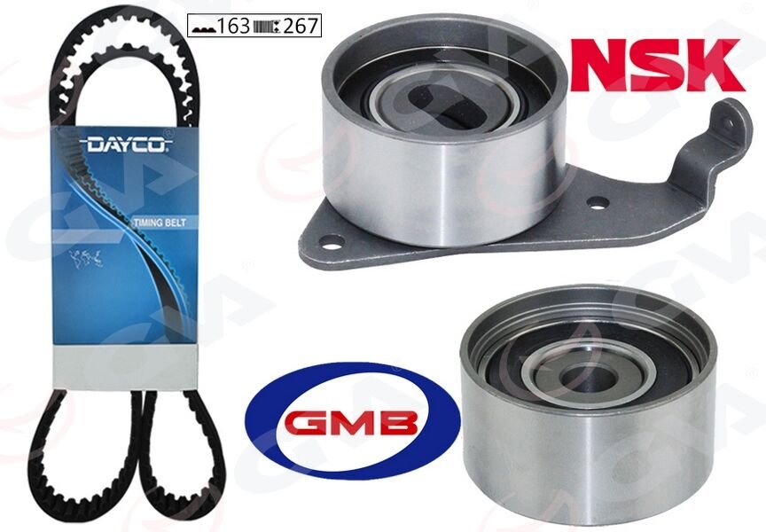 TRİGER KAYIŞ SETİ EKSANTRİK SETİ TOYOTA AVENSIS 2.0L 3S-FE ST220 98-00 / CORONA 2.0L 3S-F 3S-FE ST 171 ST191 89-94 / CARINA E 2.0L 3S-FE ST191E 95-98 / RAV4 2.0L 3S-FE SXA10 95-00 1 KAYIŞ 2 RULMAN 1356879225-1350574011-1350363011