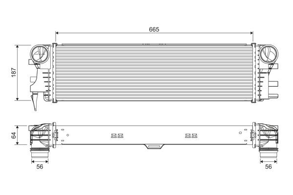 SWF AQUABLADE FLAT BLADE X2 650 480 MM VOLVO XC60 17 >SWF MUZ TİPİ SİLECEK BİNEK SIL 572302 GEN2V-31689263-31490718
