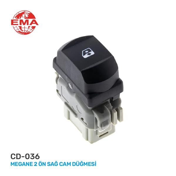 CAM AÇMA ANAHTARI MEGANE II ÖN SAĞ TEKLİ - YOLCU 8200442266