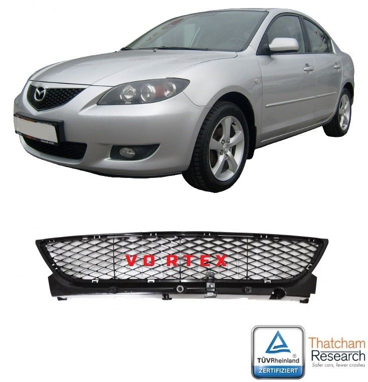 MAZDA - ÖN TAMPON IZGARASI (BRAKETLİ) SEDAN 3 2003- - BN8N-50-1TOB