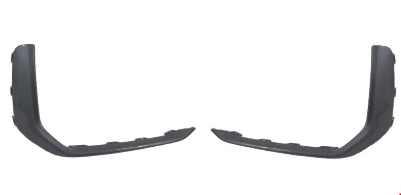 AUDİ - ÖN TAMPON KAPLAMASI SOL S-LİNE (GRİ) A6 2020- - 4K0807967B 3DA