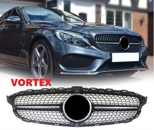 MERCEDES - ÖN PANJUR ( DİAMOND - SİYAH ) W205 2014- - 2058881260-