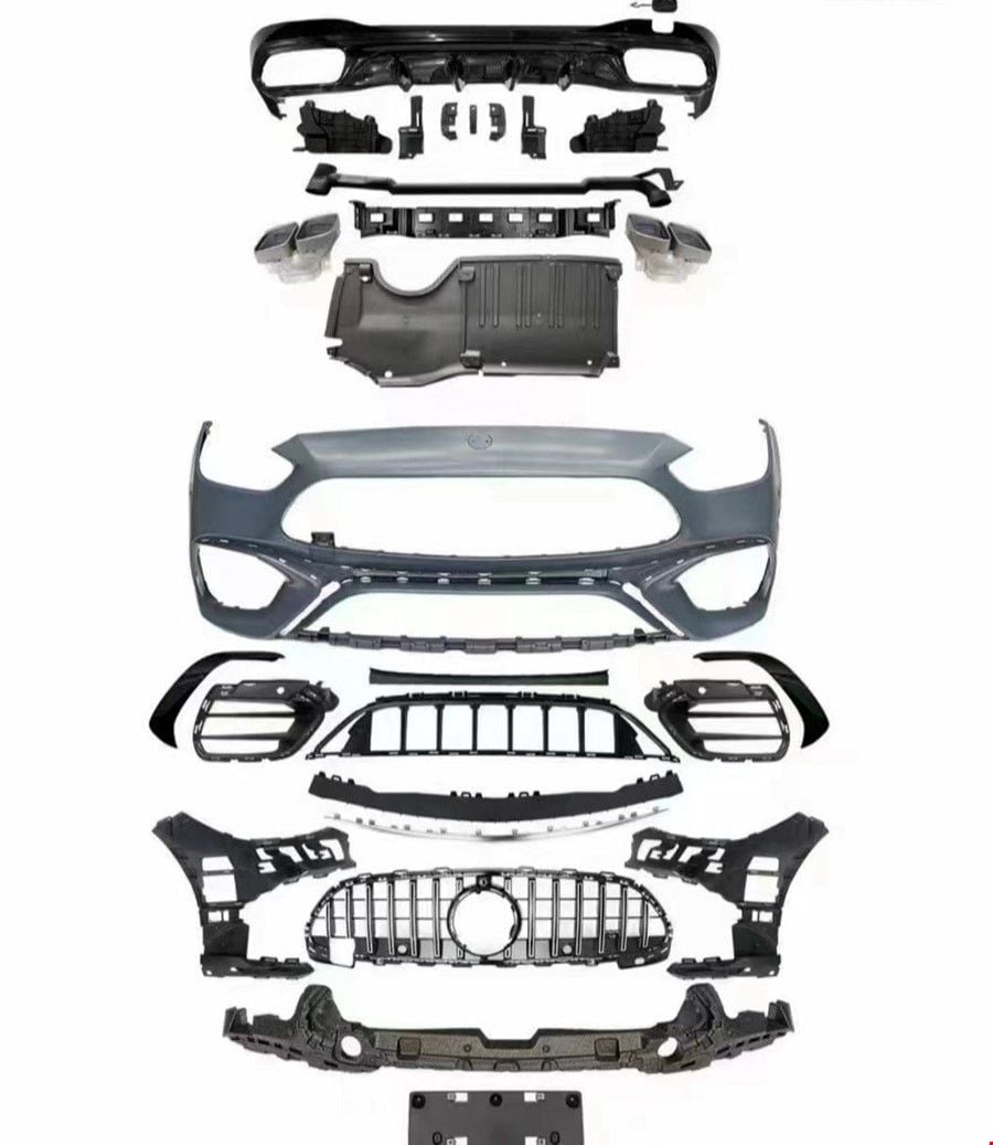 MERCEDES - C63 AMG BODY KIT (ÖN TAMPON+DİFÜZÖR) W206 2021- -